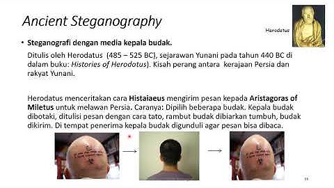 Kripto 09: Steganografi (Bagian 1)