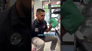 How To Apply Tire Shine! #shorts #howto #cars #truck #carcleaning #diy #automobile #shortsvideo