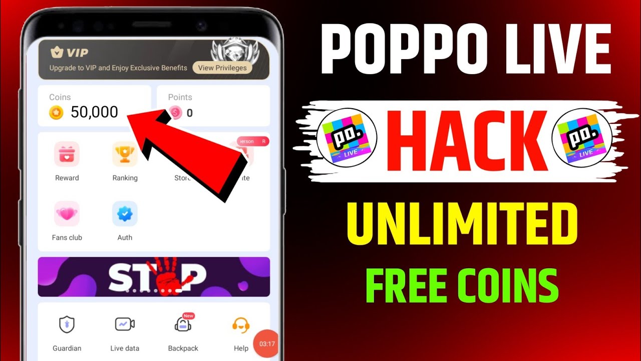 Poppo Live Free Coins | Poppo Live Free Points | Poppo Live Unlimited Coins Hack | Poppo Live App
