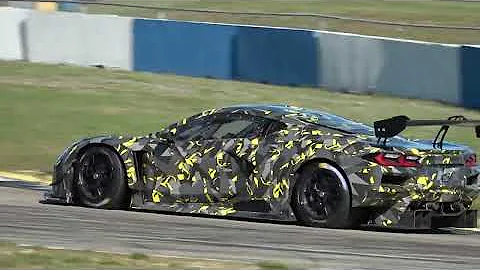 NEW Corvette ZO6 GT3.R Testing at Sebring