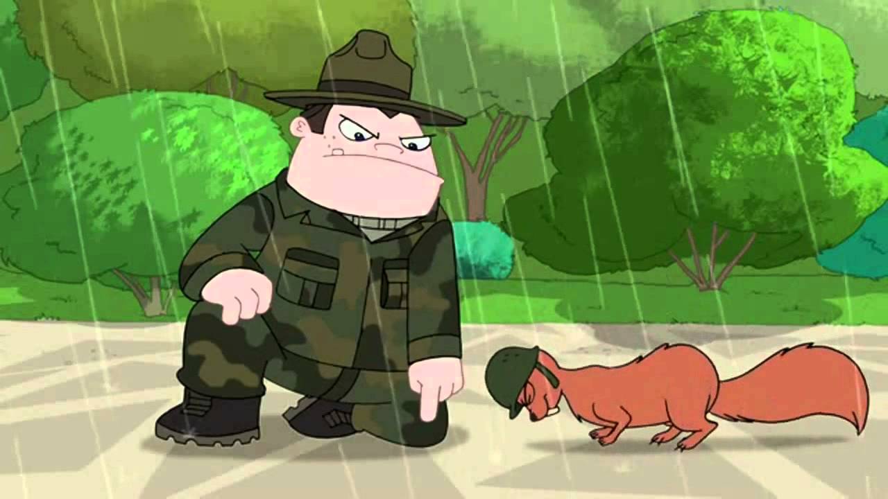 Phineas e Ferb Sê um Esquilo PTPT (Be a Squirrel) YouTube