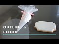 Royal Icing Consistencies (How to flood and outline a cookie)