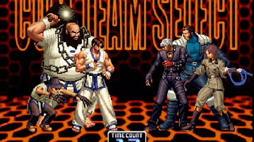 The King of Fighters 2002 (PlayStation 2) Arcade as Kim Team