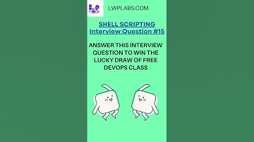 Shell ScriptingQ&A#part15 #interviewquestions #lwplabs #realtimeprojects #devopstutorial #DevOps#AWS