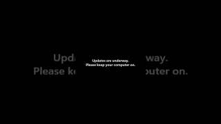 Celebrity Windows 11 Updates are Underway. Please Keep your Computer on #shorts Wealth
