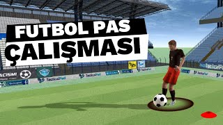 Futbol Pas Çalışması Antrenman Drili Football Ping Drill Training Exercise