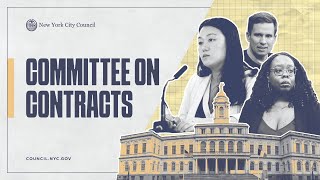 LIVE: Watch "FY25 Preliminary Budget Hearing," Hosted by the Committee on Contracts