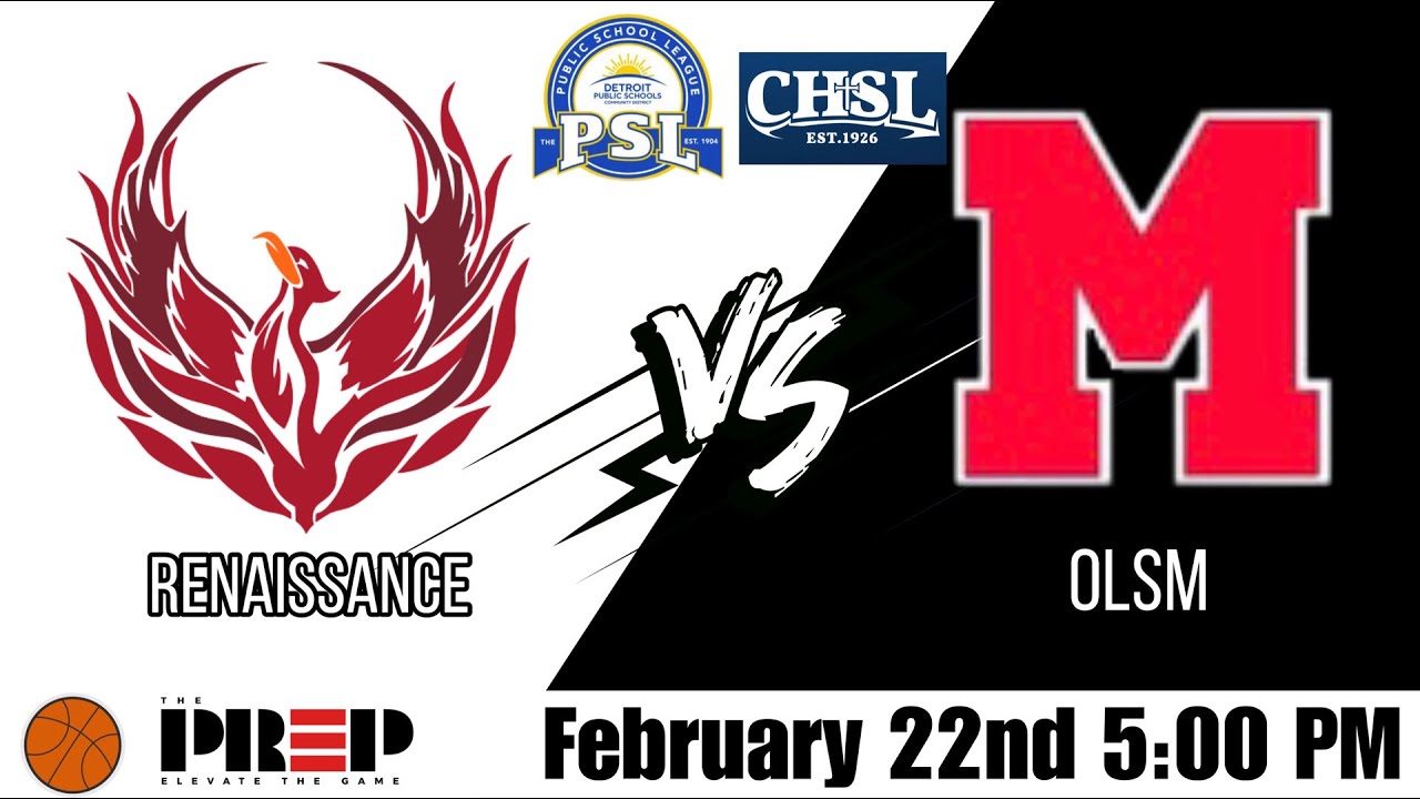 Full Court PreP || Detroit Renaissance vs Orchard Lake St. Mary's || Full Livestream