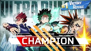 My Hero Ultra Rumble Is The Greatest Battle Royale