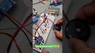 Secret Knocks and Cool Locks: A Creative Arduino Project 😍😲