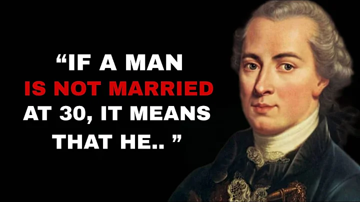 IMMANUEL KANT'S QUOTES ARE TIMELESS WISDOM