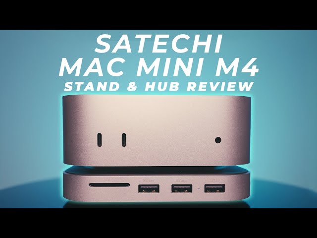 Satechi Mac Mini M4 Stand & Hub Review – Best Mac Mini M4 Upgrade