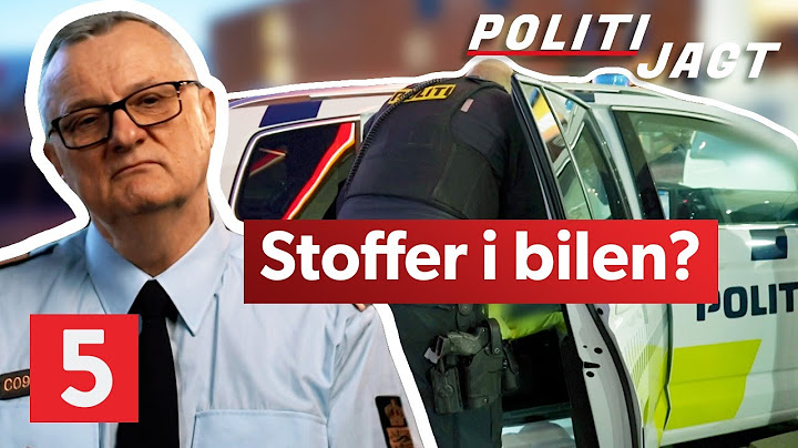 Bilist uden kørekort har mistænkelige genstande i bilen | Politijagt | Kanal 5 Danmark