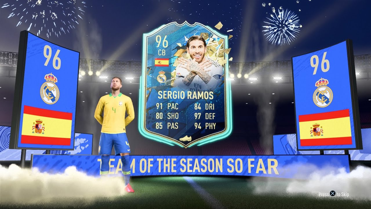 OMFG I GOT 96 RAMOS IN A PACK!!! - MY BEST FIFA 20 PACK EVER!!!