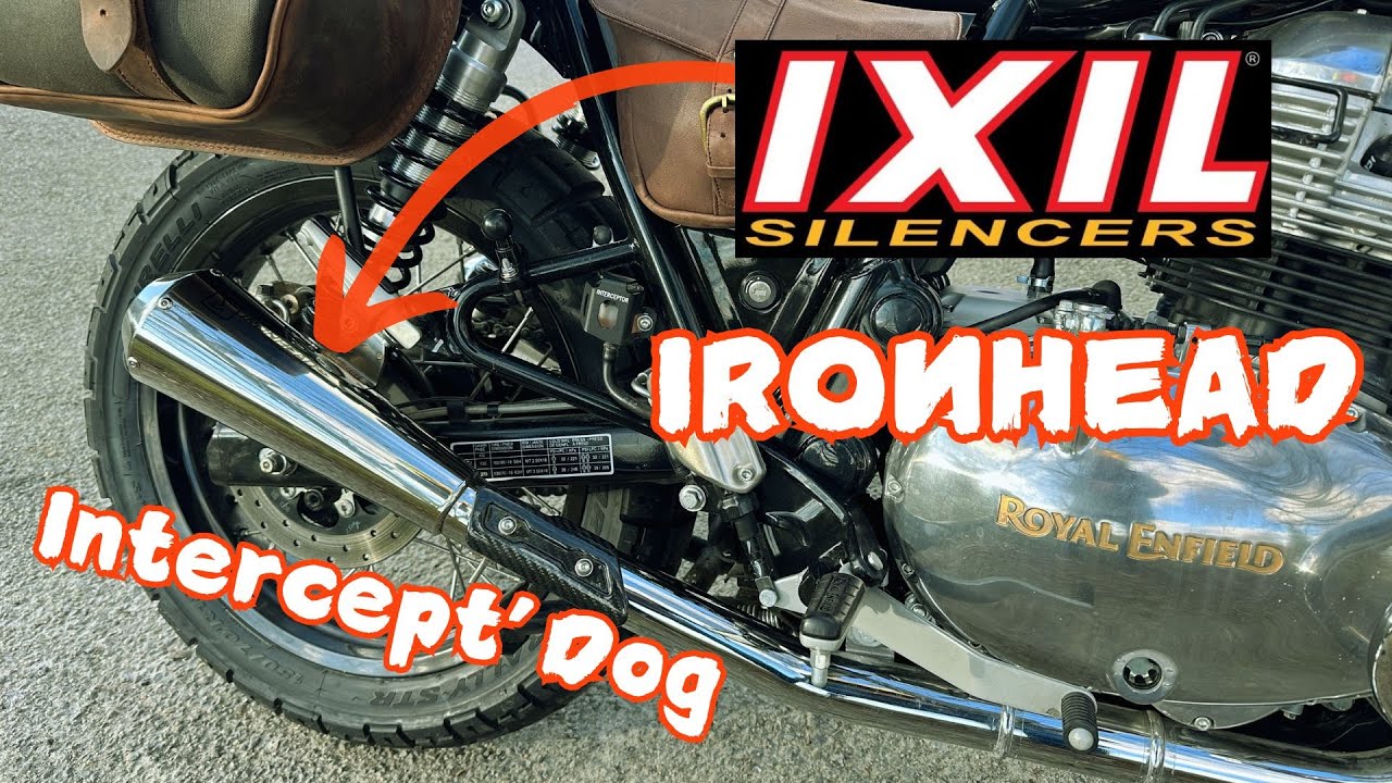 Ixil Exhaust Royal Enfield Continental Gt 650 Silencer IXIL SLIP