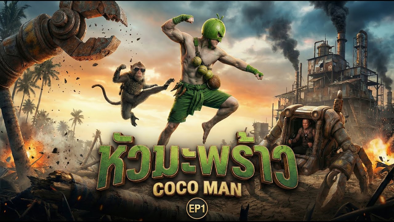 หัวมะพร้าว ตอน 1: ปูสนิมถล่มสวนมะพร้าว