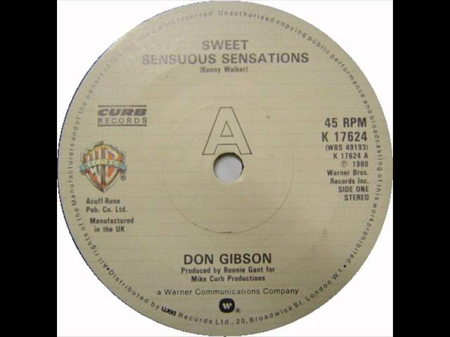 Don Gibson - Sweet Sensuous Sensation