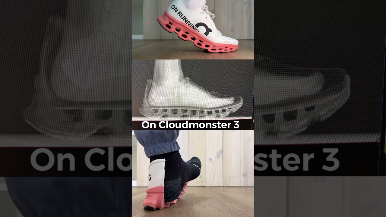 On Cloudmonster 3 on Foot & X-ray