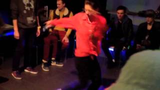 BgirlTanya. Toprock jam in Kaliningrad (Russia) BgirlTanya. Toprock jam in Kaliningrad (Russia)