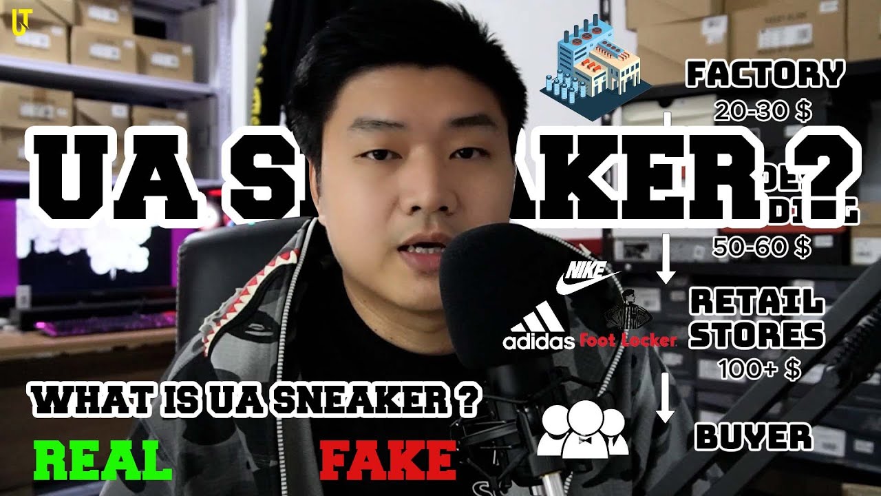 Sneakers အတု နဲ့ အစစ်တွေ ဘယ်လို Production လုပ်လဲ..UA sneaker ဆိုတာ ဘာလဲ…