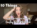 10 Things I wish I knew Before Starting the Wavy Curly Hair Journey 😱😆