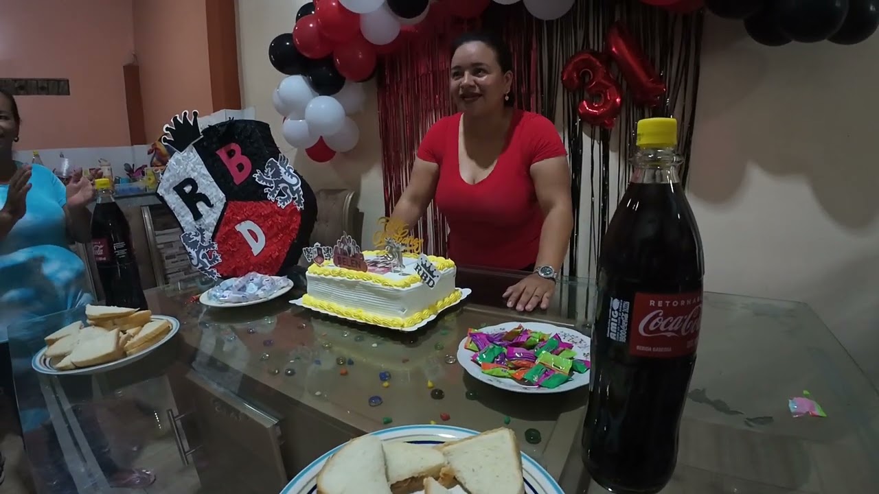 El cumpleaños de la ingeniera María Belén