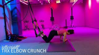 TRX ELBOW CRUNCH