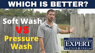 Soft Wash vs Pressure Wash | Which is Better? screenshot 1