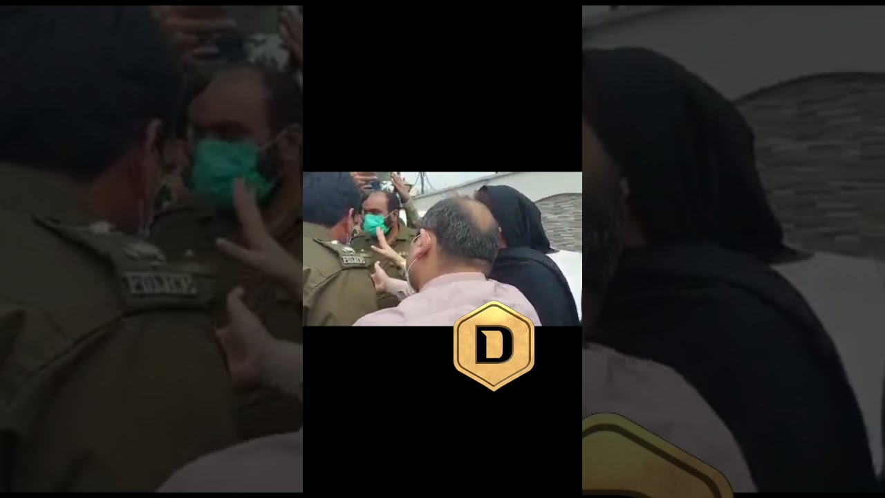 Daska-NA-75: Hamza Shahbaz and Syeda Noshin informed by police about stopping covid-19 SOPs