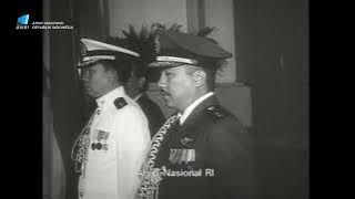Presiden Soeharto melantik KSAL dan KAPOLRI  Tahun 1974