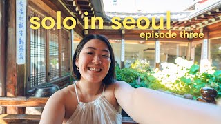 Exploring Bukchon Hanok Village, Cafes, Teahouses & DDP Night Light Show | Solo In Seoul • EP 3