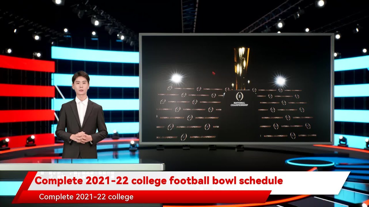 Complete 2021-22 college football bowl schedule