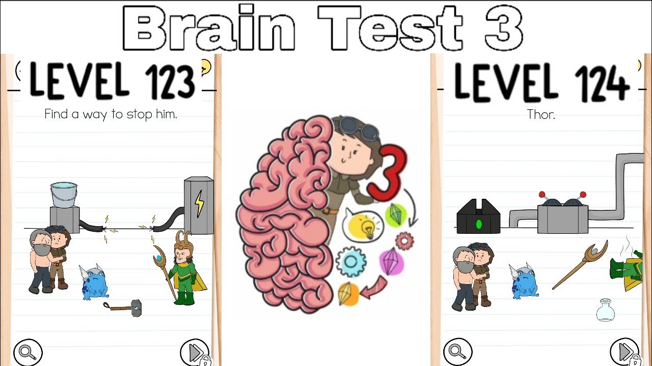 Brain Test 3: Tricky Quests - Gameplay Walkthrough - Levels 1