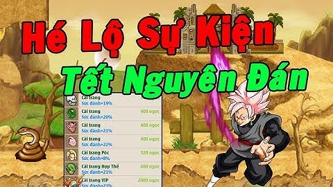 Hé Lộ Sự Kiện Tết Nguyên Đán 2019 - Jiro Ngọc Rồng Online