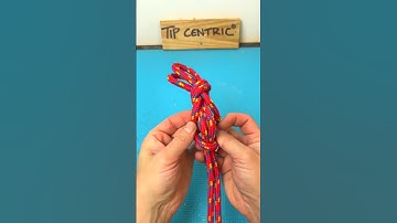 What is this knot called? #tipcentric