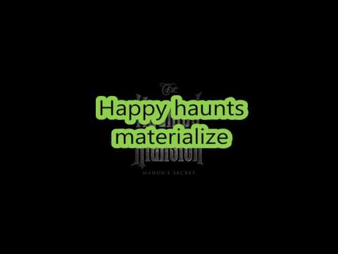 Grim grinning ghosts/ (Buddy Baker)/ (Lyrics) / (Disneyland: Haunted Mansion)