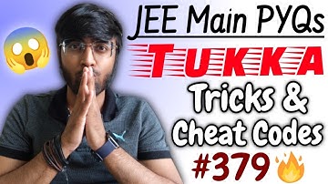 JEE Main 2022: Mathematics Tukka Tricks🔥🔥🔥| Tricks & Cheat Codes #379 [COMBO Course In Description]
