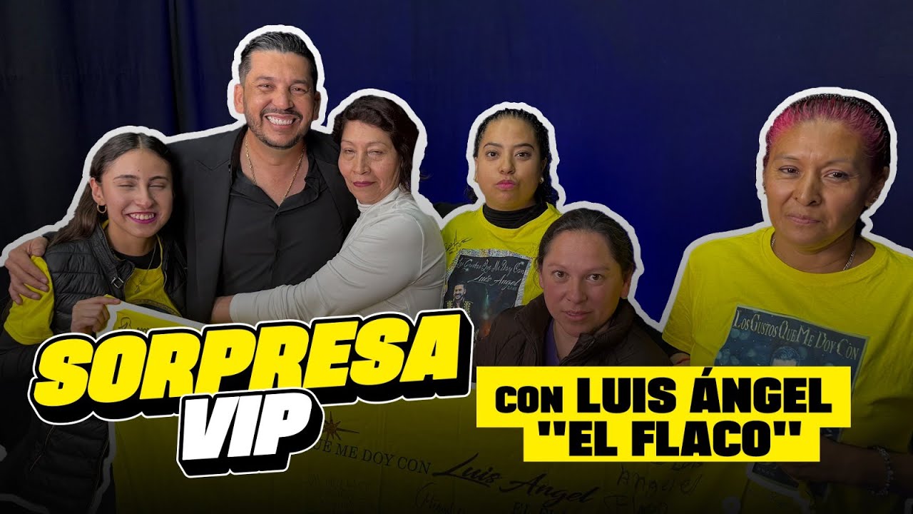 Previsualización de video para nota Luis Ángel “El Flaco” sorprende a sus fans con visita inesperada gracias a La Mejor FM