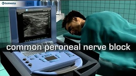 Peroneal nerve block