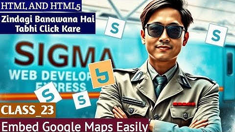 How to Embed Google Maps in HTML | Step-by-Step Tutorial for Beginners - Sigma Developer Express