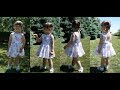 Детское платье из хлопка. Часть 1/Children's dress made of cotton. Part 1