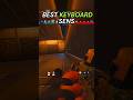 *BEST* No Recoil M&K Settings... #SHORTS #rainbowsixsiege #r6 #bestcontrollersettings #r6siege