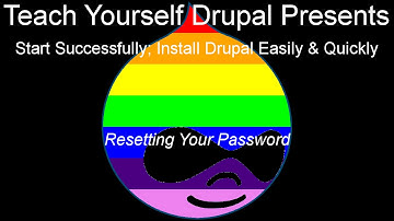 Resetting Your Drupal Password - Version 2