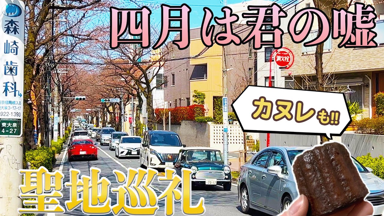 聖地巡礼 感動できるアニメ作品 四月は君の嘘 の聖地巡礼してきた 練馬区 エピソード10 Youtube