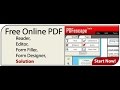 PDFEscape Quick Tutorial - Edit PDFs Online!