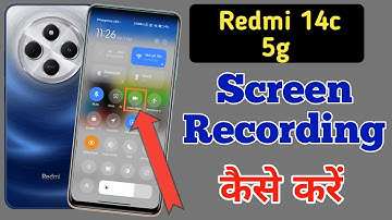 Redmi 14c 5g me screen recording kaise kare / Redmi 14c 5g me screen recording video kaise banaye