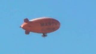 Marty Supreme blimp flying in West LA 12/8/25