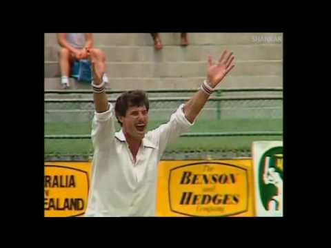 Sir Richard Hadlee 's dream spell of 9 for 52 at the Gabba, Brisbane, 1985 - 86