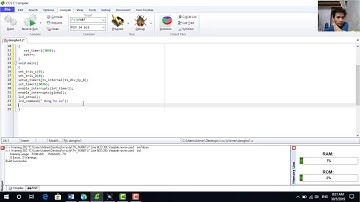 PIC 16f887 hiển thị đồng hồ số trên LCD