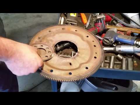 Transmission flywheel breaks on Ford F150 - YouTube